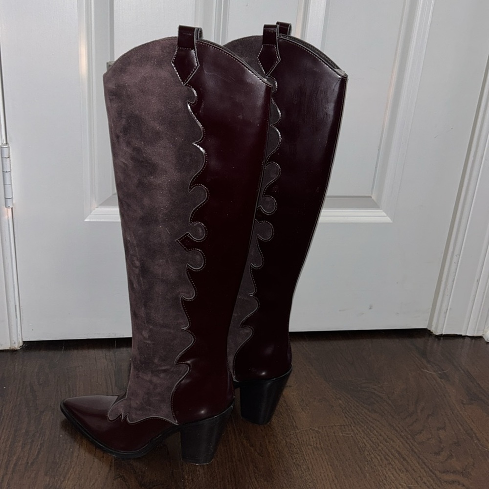 NEW Sigerson Morrison Karida Boots Size 37 - Picture 5 of 8
